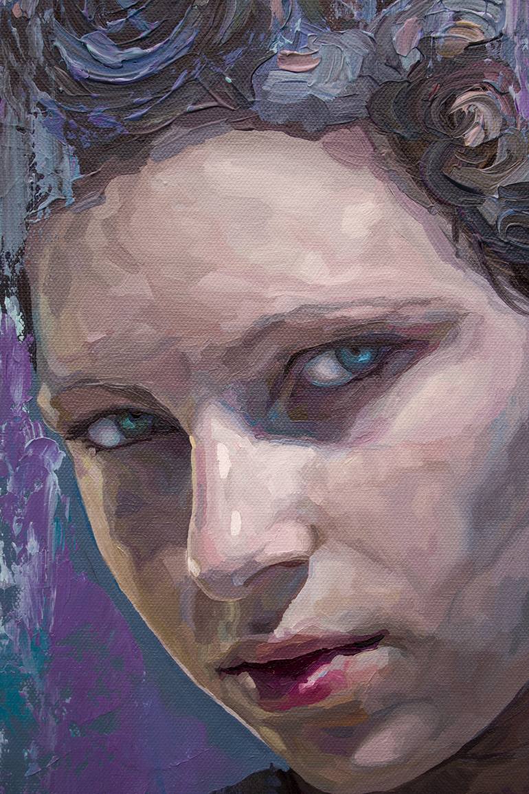 Original Impressionism Portrait Painting by Seth Couture