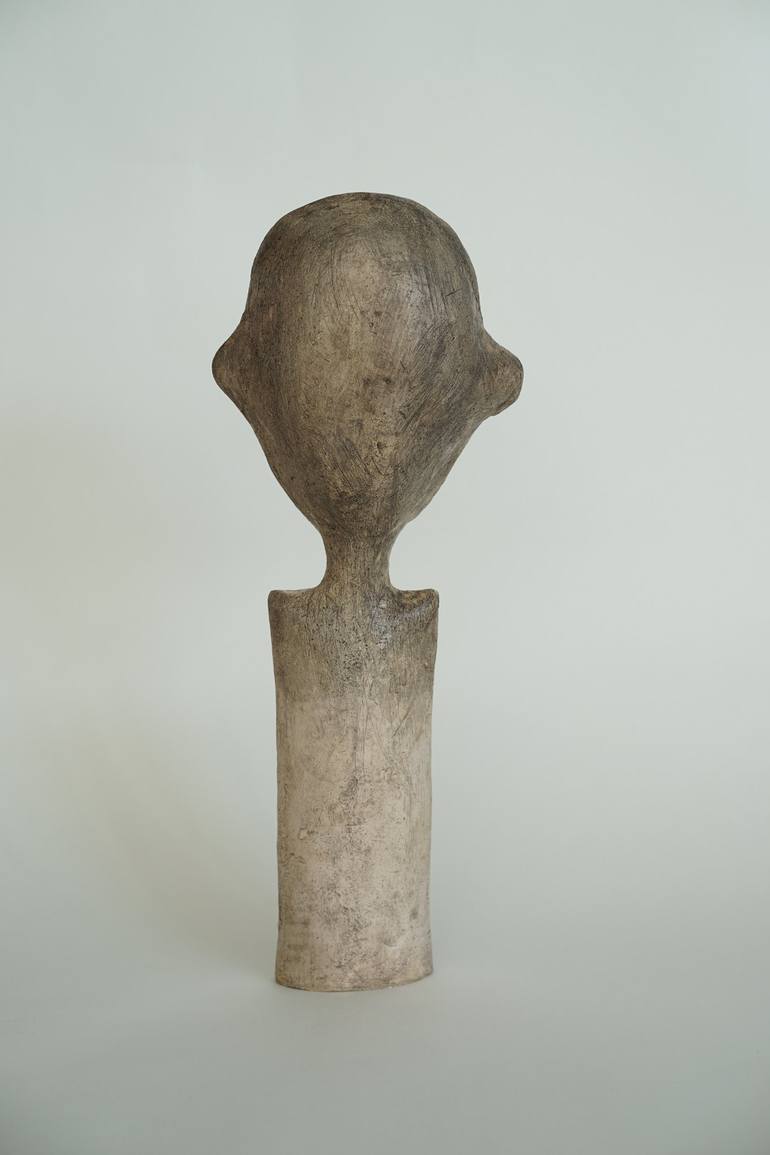 Original Figurative Portrait Sculpture by Ioana Tamas