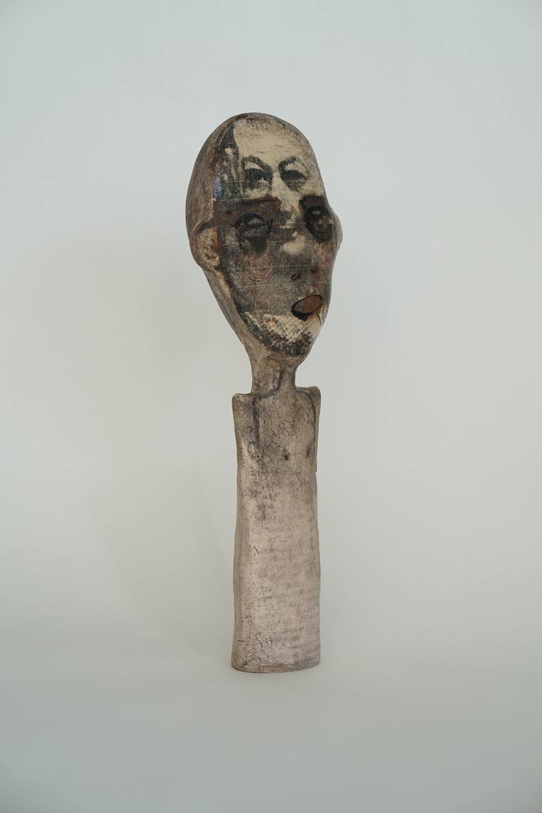 Original Portrait Sculpture by Ioana Tamas