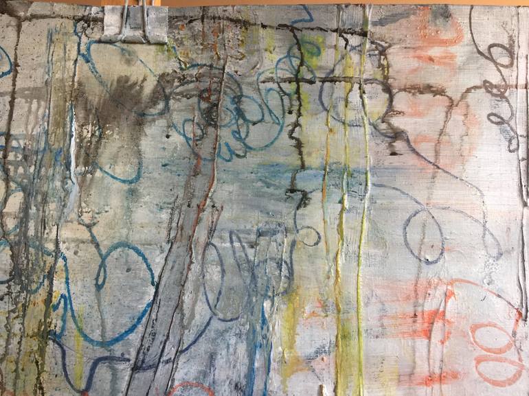 Original Modern Abstract Painting by Louise Parsons