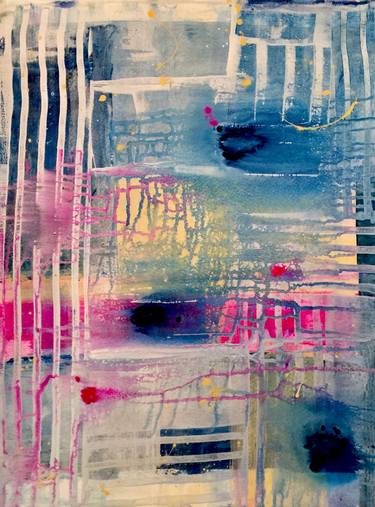 Original Abstract Paintings by Louise Parsons