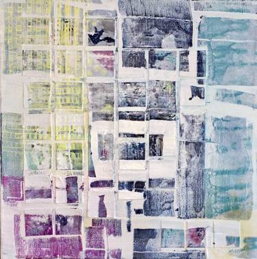 Original Abstract Collage by Louise Parsons