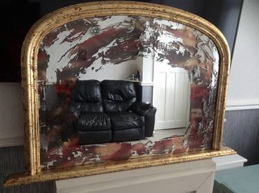 Distressed mirror - Limited Edition of 1 thumb