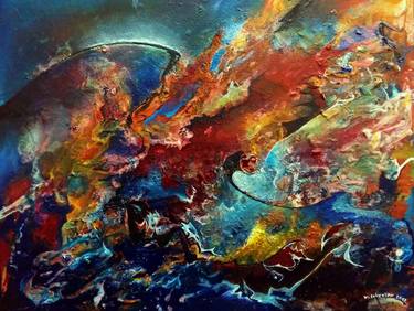 Original Abstract Paintings by Wolfgang Schweizer