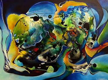 Original Abstract Paintings by Wolfgang Schweizer