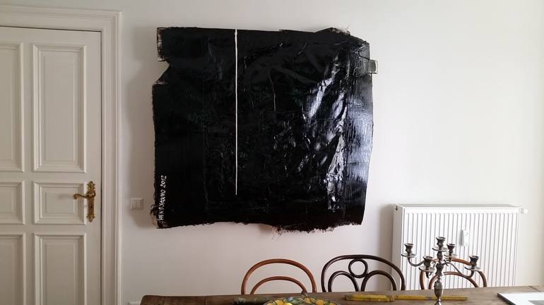 Original Abstract Painting by HENRY ANNO