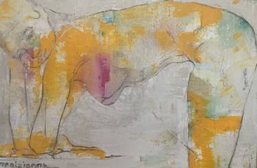 Original Abstract Nude Paintings by A Maizianne