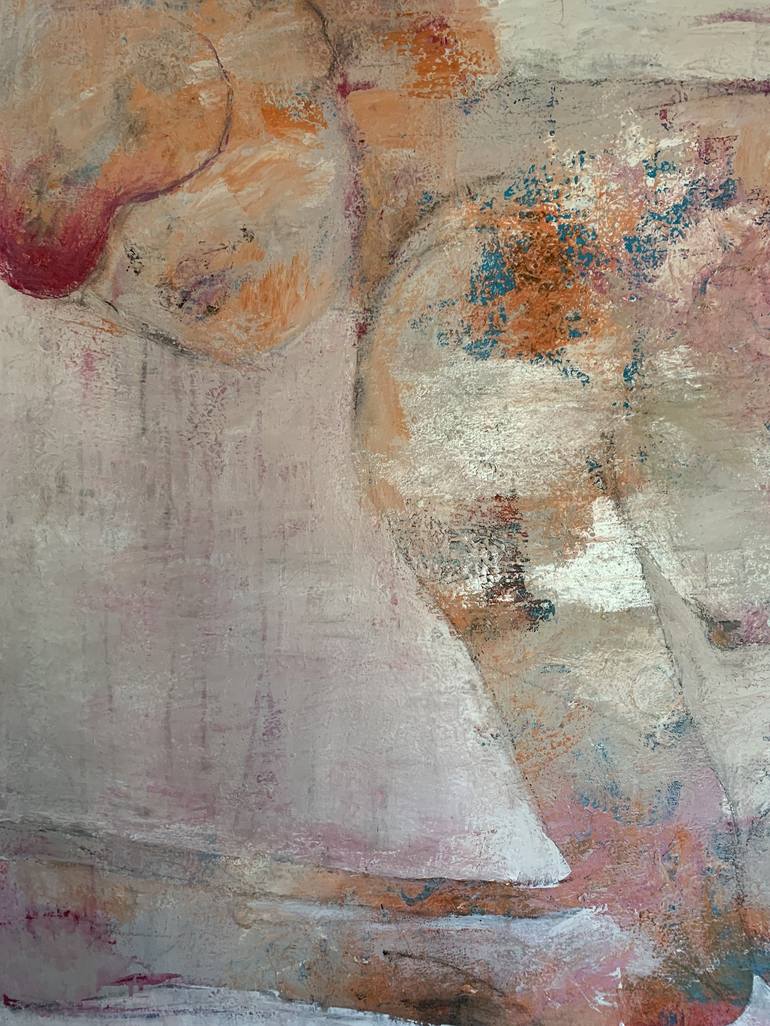 Original Abstract Figurative Nude Painting by A Maizianne