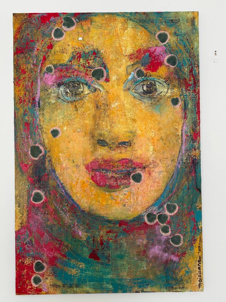 Original Figurative Women Painting by A Maizianne