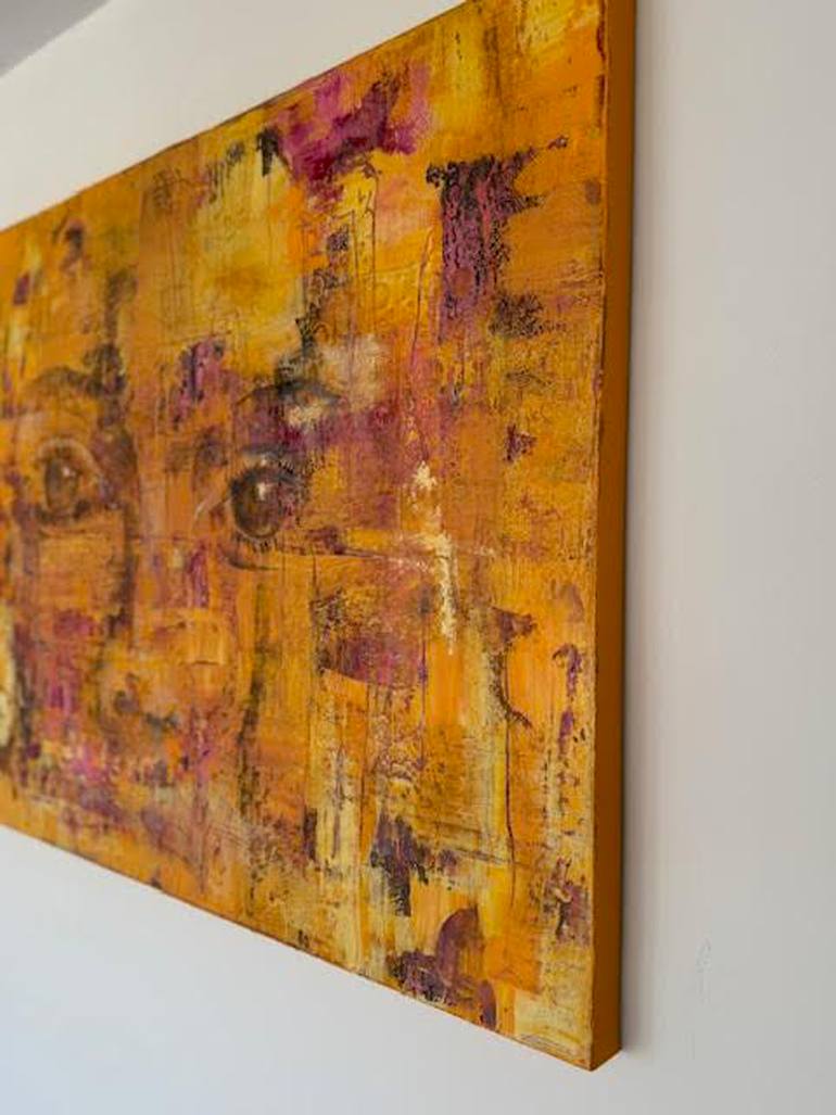 Original Abstract Women Painting by A Maizianne