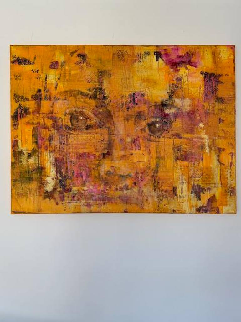 Original Abstract Women Painting by A Maizianne