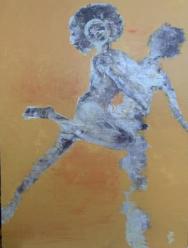 Original Figurative Love Paintings by A Maizianne