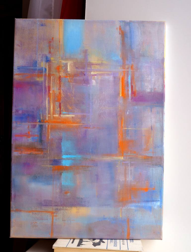 Original Conceptual Abstract Painting by Diana Grigoryeva