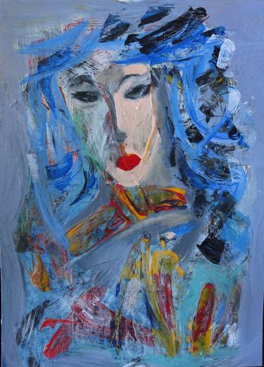 Original Expressionism Abstract Paintings by Elbe Brave