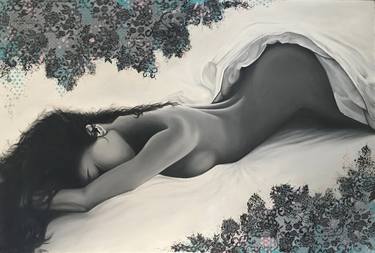 Print of Fine Art Nude Paintings by Leesa Gray-Pitt