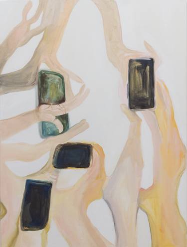 Print of Figurative Technology Paintings by Lucia Harari