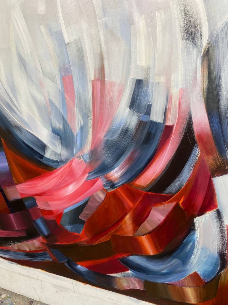 Original Color Field Painting Abstract Painting by Laura Porcelli