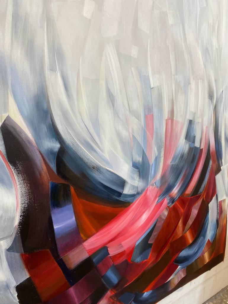 Original Color Field Painting Abstract Painting by Laura Porcelli