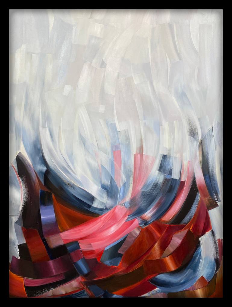 Original Color Field Painting Abstract Painting by Laura Porcelli