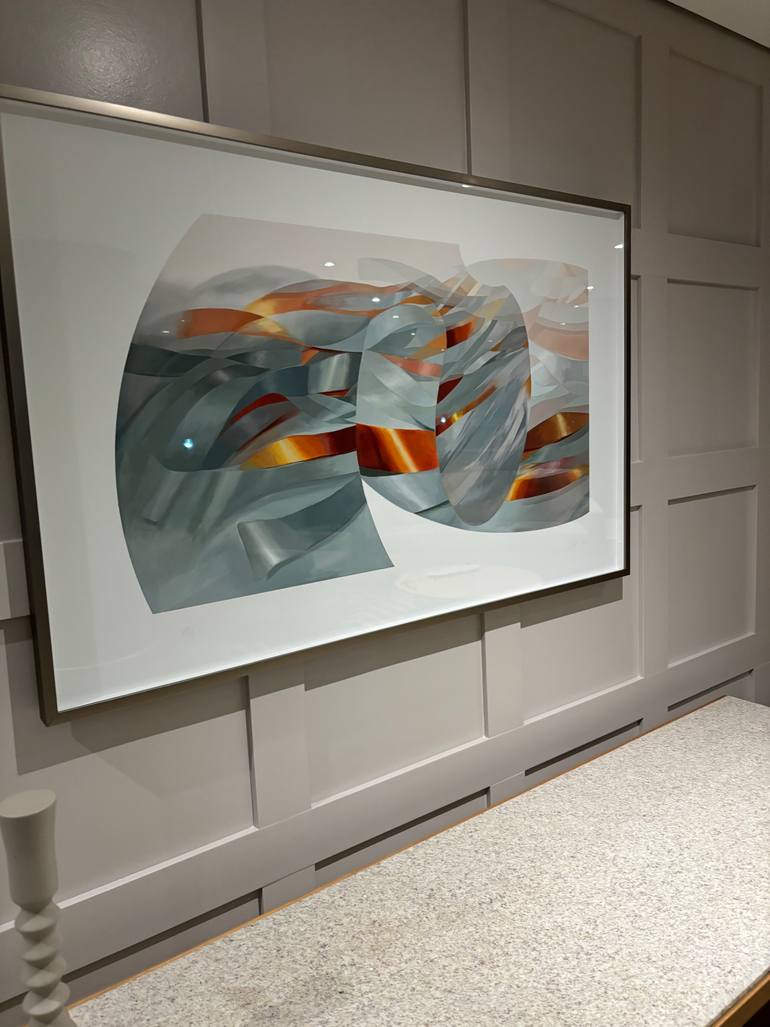 Original Abstract Digital by Laura Porcelli