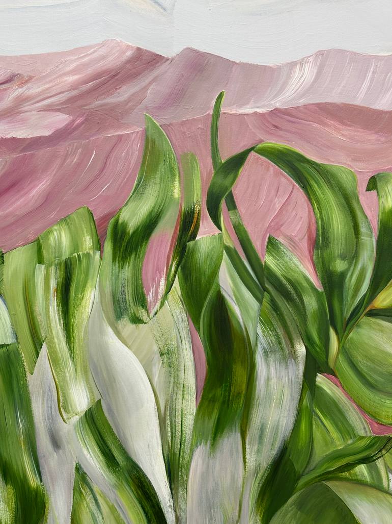 Original Abstract Landscape Painting by Laura Porcelli