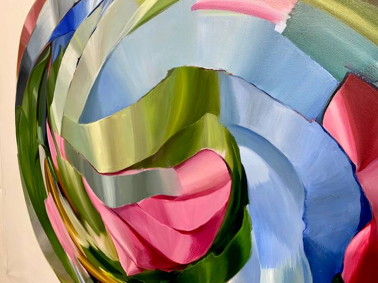 Original Conceptual Abstract Painting by Laura Porcelli