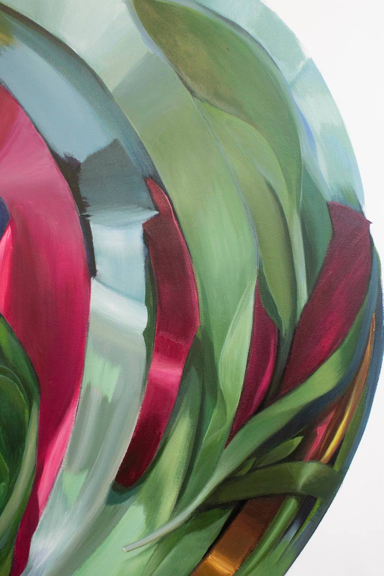 Original Conceptual Abstract Painting by Laura Porcelli