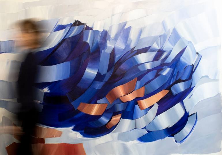 Original Contemporary Abstract Painting by Laura Porcelli