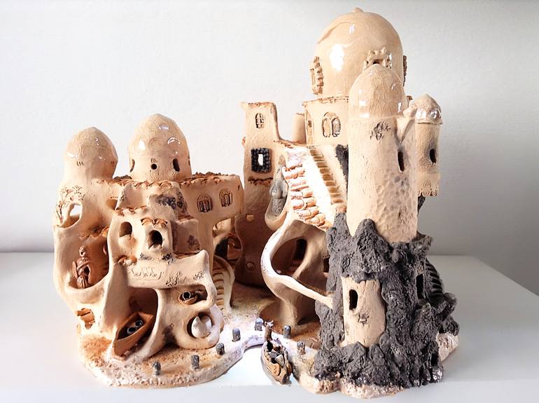 Original Surrealism Architecture Sculpture by Massimo Conforti