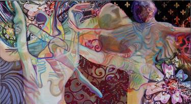 Original Contemporary Body Mixed Media by Birgit Gerritsen