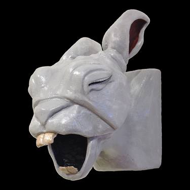Original Figurative Animal Sculpture by Petra Nicole