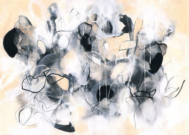 Original Abstract Expressionism Love Drawings by Sara Richardson
