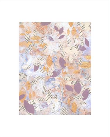 Original Abstract Expressionism Nature Collage by Sara Richardson