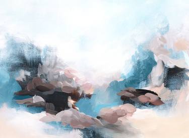 Original Abstract Landscape Paintings by Sara Richardson