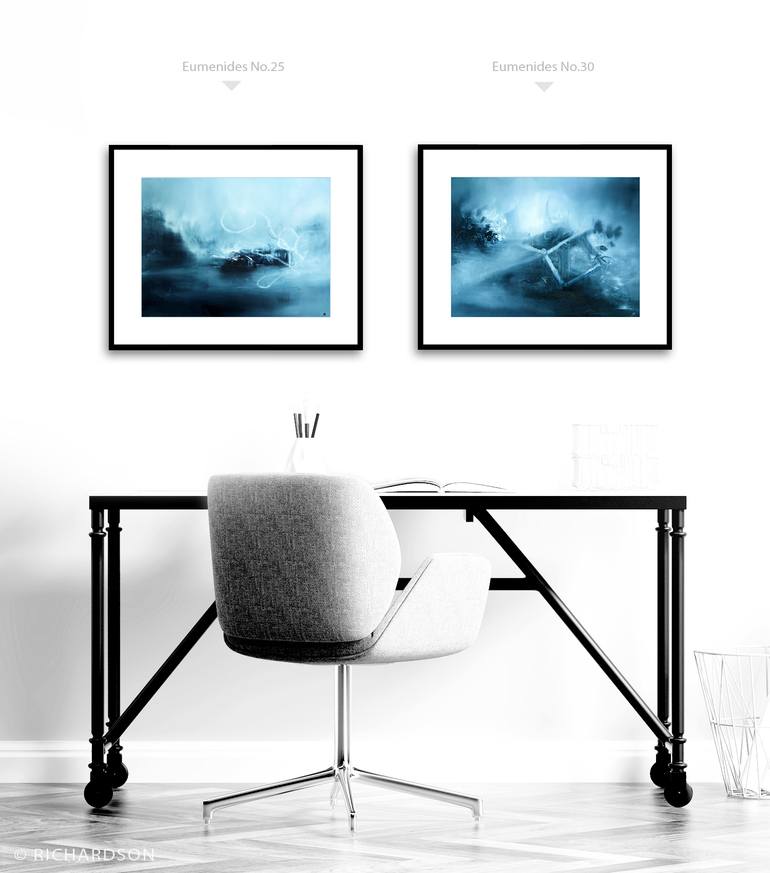 Original Abstract Expressionism Landscape Painting by Sara Richardson