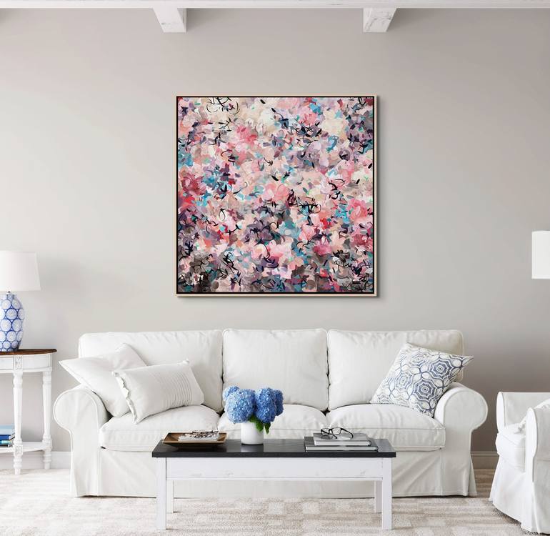 Original Abstract Expressionism Nature Painting by Sara Richardson