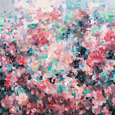 Original Abstract Expressionism Nature Paintings by Sara Richardson