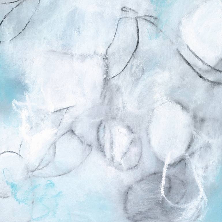 Original Abstract Botanic Drawing by Sara Richardson