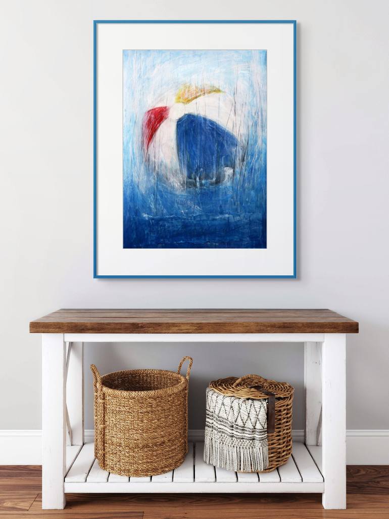 Original Contemporary Beach Drawing by Sara Richardson