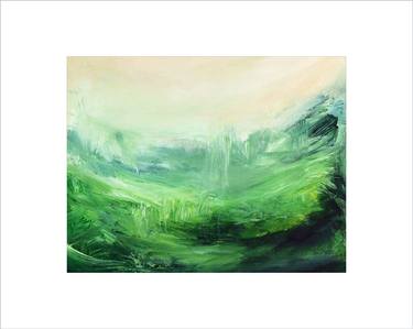 Original Abstract Expressionism Landscape Paintings by Sara Richardson