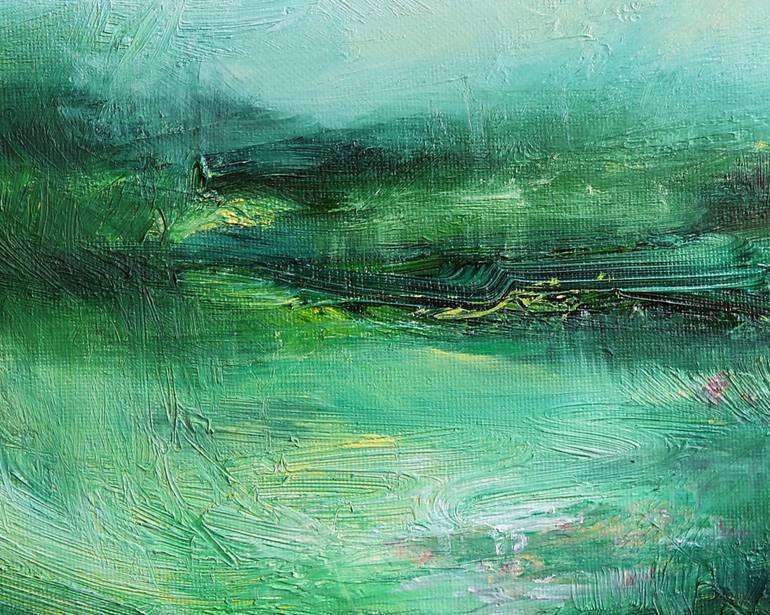 Original Abstract Landscape Painting by Sara Richardson