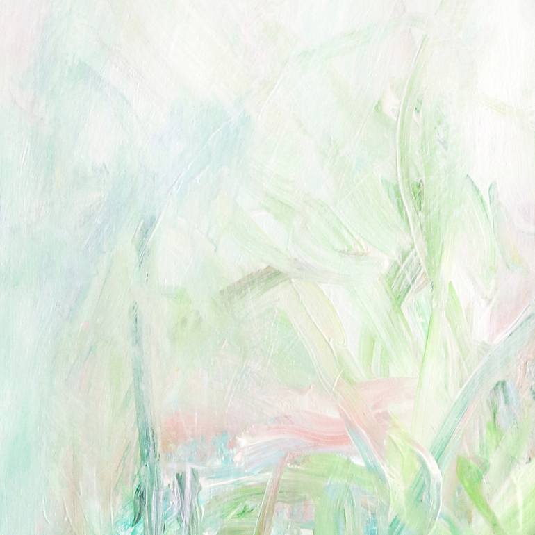 Original Abstract Garden Painting by Sara Richardson