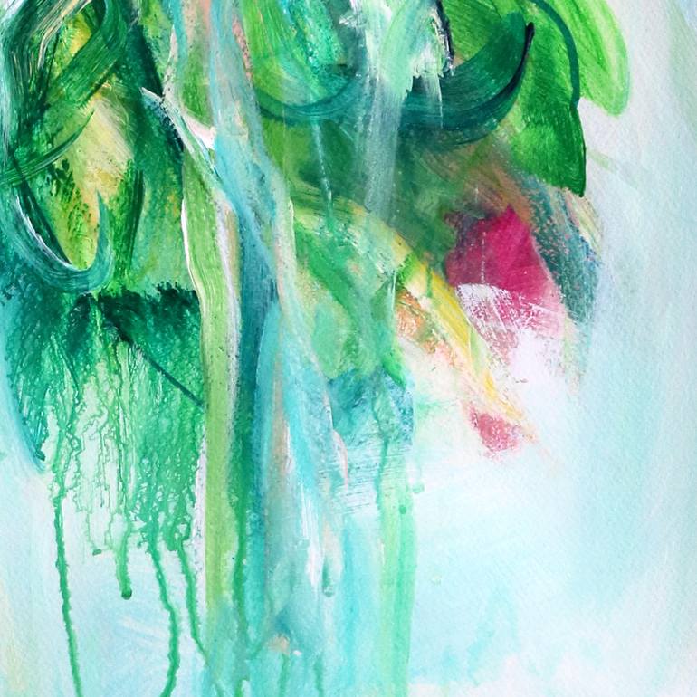 Original Expressionism Floral Painting by Sara Richardson
