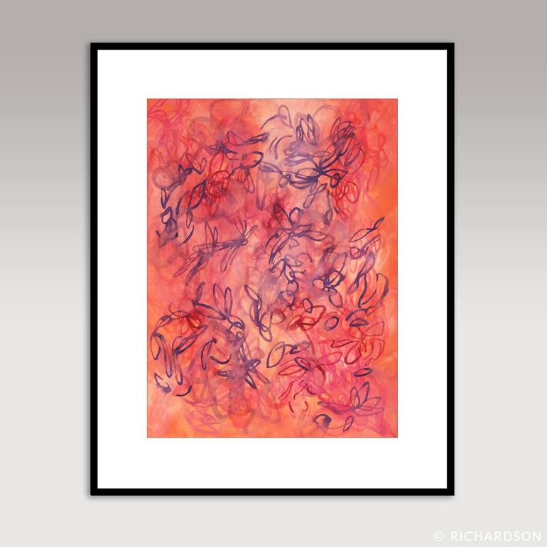 Original Abstract Expressionism Nature Painting by Sara Richardson