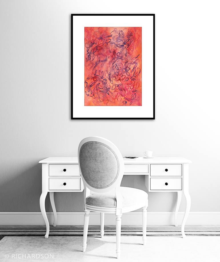 Original Abstract Expressionism Nature Painting by Sara Richardson