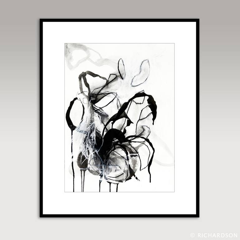 Original Abstract Nature Drawing by Sara Richardson