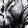 Detail of Melodic Minor Nº 7 by contemporary artist Sara Richardson