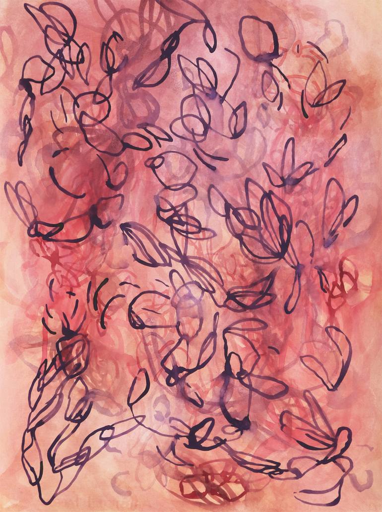 Original Abstract Expressionism Abstract Paintings by Sara Richardson