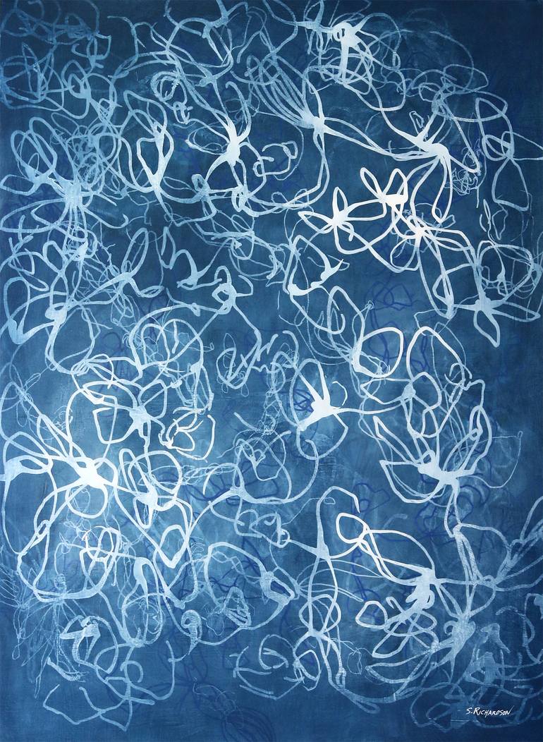 Original Abstract Nature Paintings by Sara Richardson