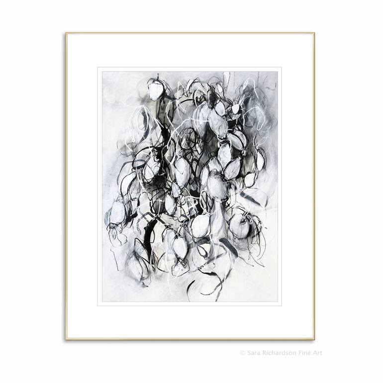 Original Abstract Nature Drawing by Sara Richardson